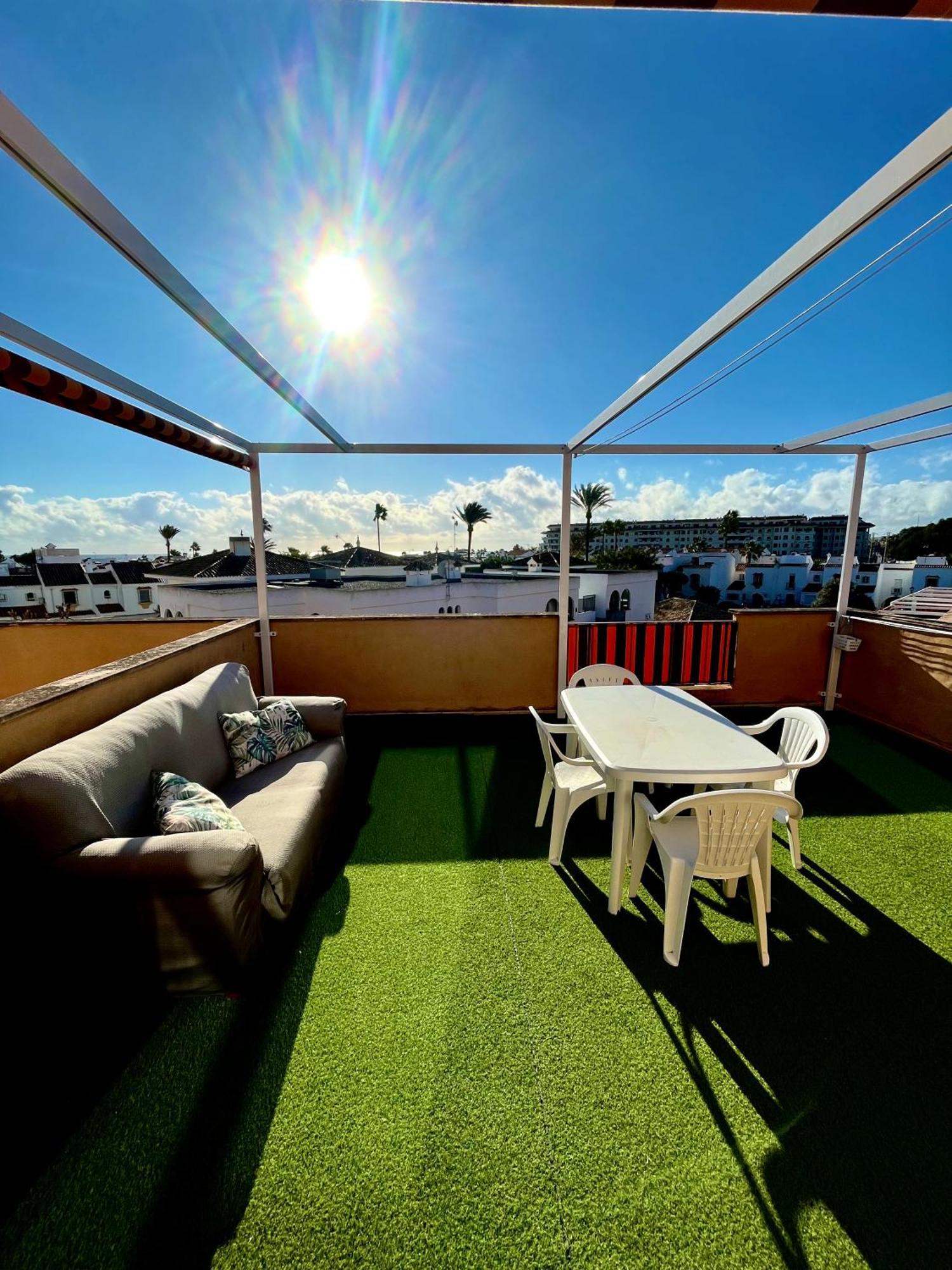 圣路易斯·德·萨比尼尔Atico Con Gran Terraza A 50 Metros De La Playa De Casares公寓 外观 照片